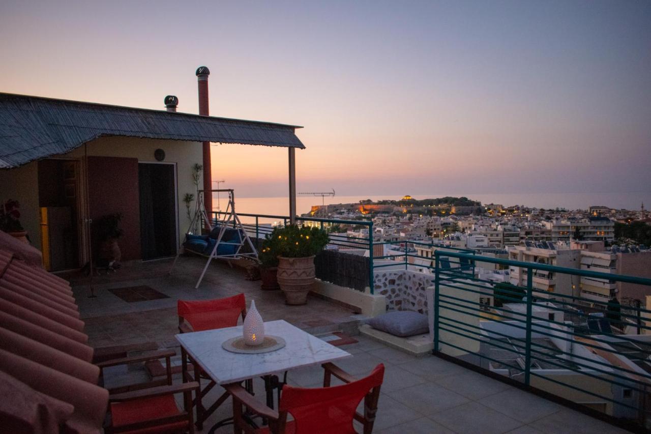 Rooftop With Sea View In Central Rethymno 외부 사진