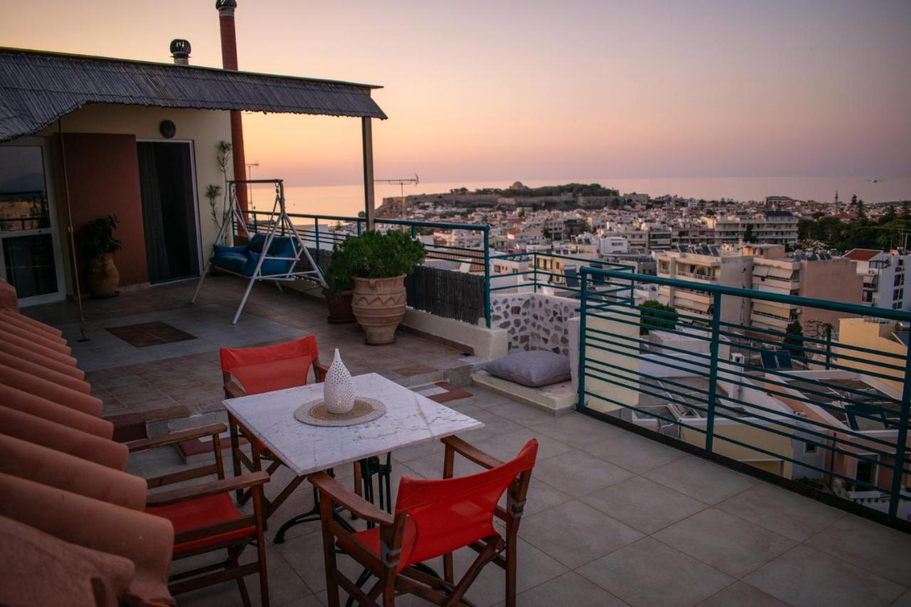 Rooftop With Sea View In Central Rethymno 외부 사진