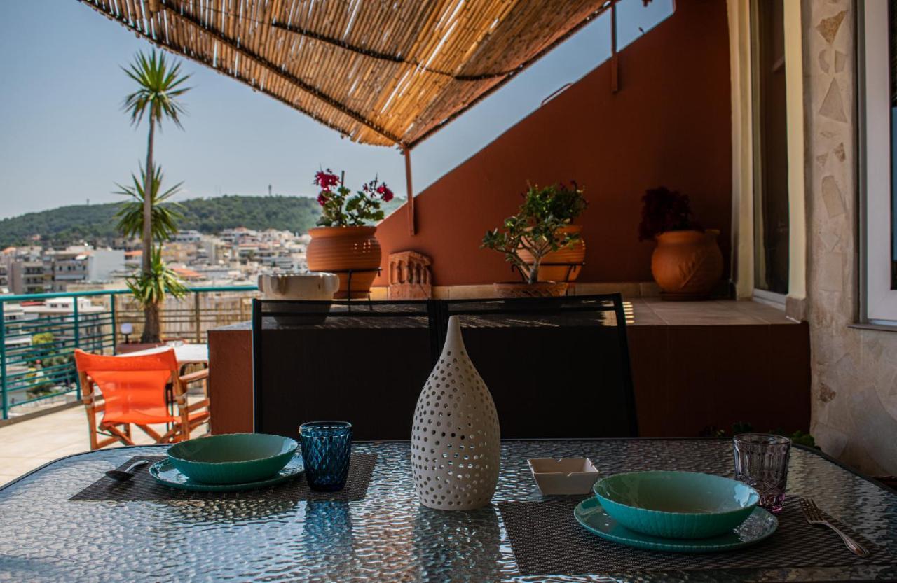 Rooftop With Sea View In Central Rethymno 외부 사진
